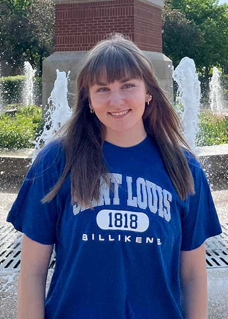 A headshot of Claire Ashum