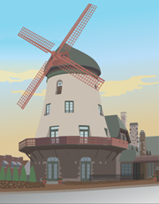 Bevo Mill Bevo Mill, illustration by Janet Muhm