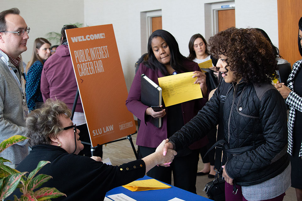 Career Services hosts an annual Public Interest Career Fair.