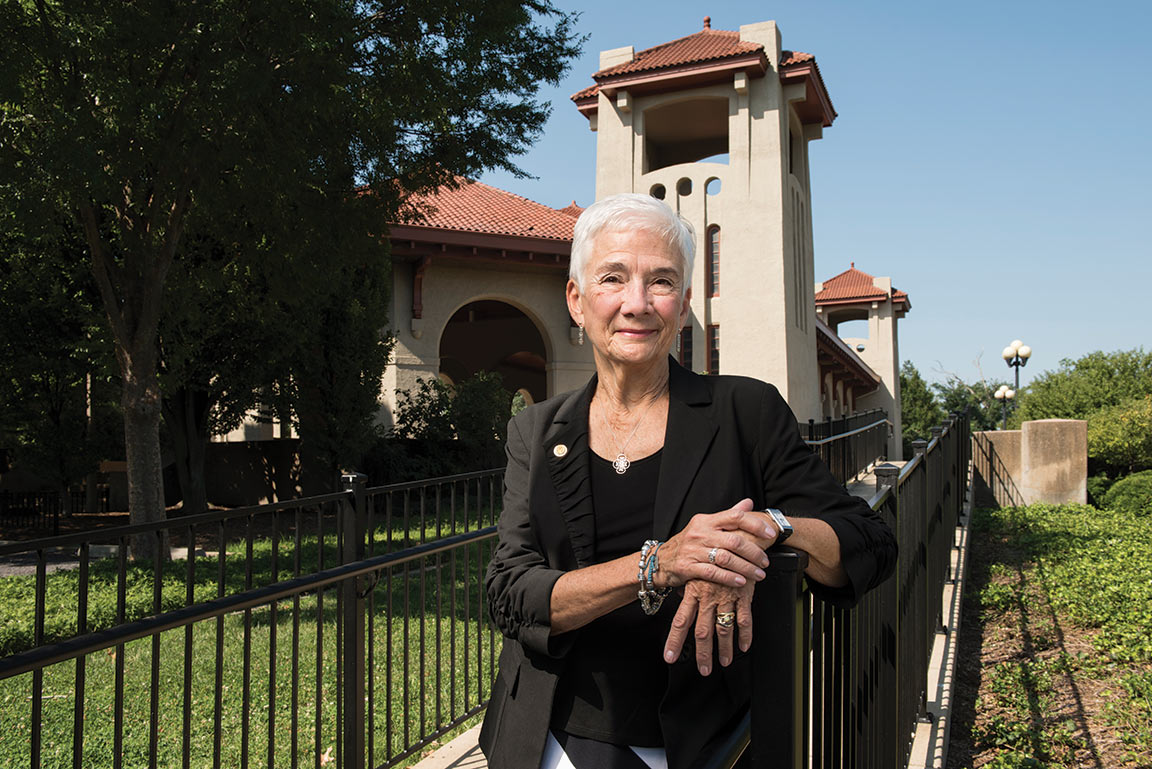 Doreen Dodson ('74) made state history in 1990 by being elected the first woman president of the Missouri Bar. She built her reputation as an employment lawyer and partner at the Stolar Partnership (1986-2013) and retired as a senior partner at Polsinelli in 2018.