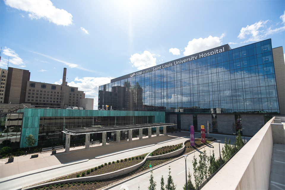 Photo of SSM SLU Hospital and Tunnel