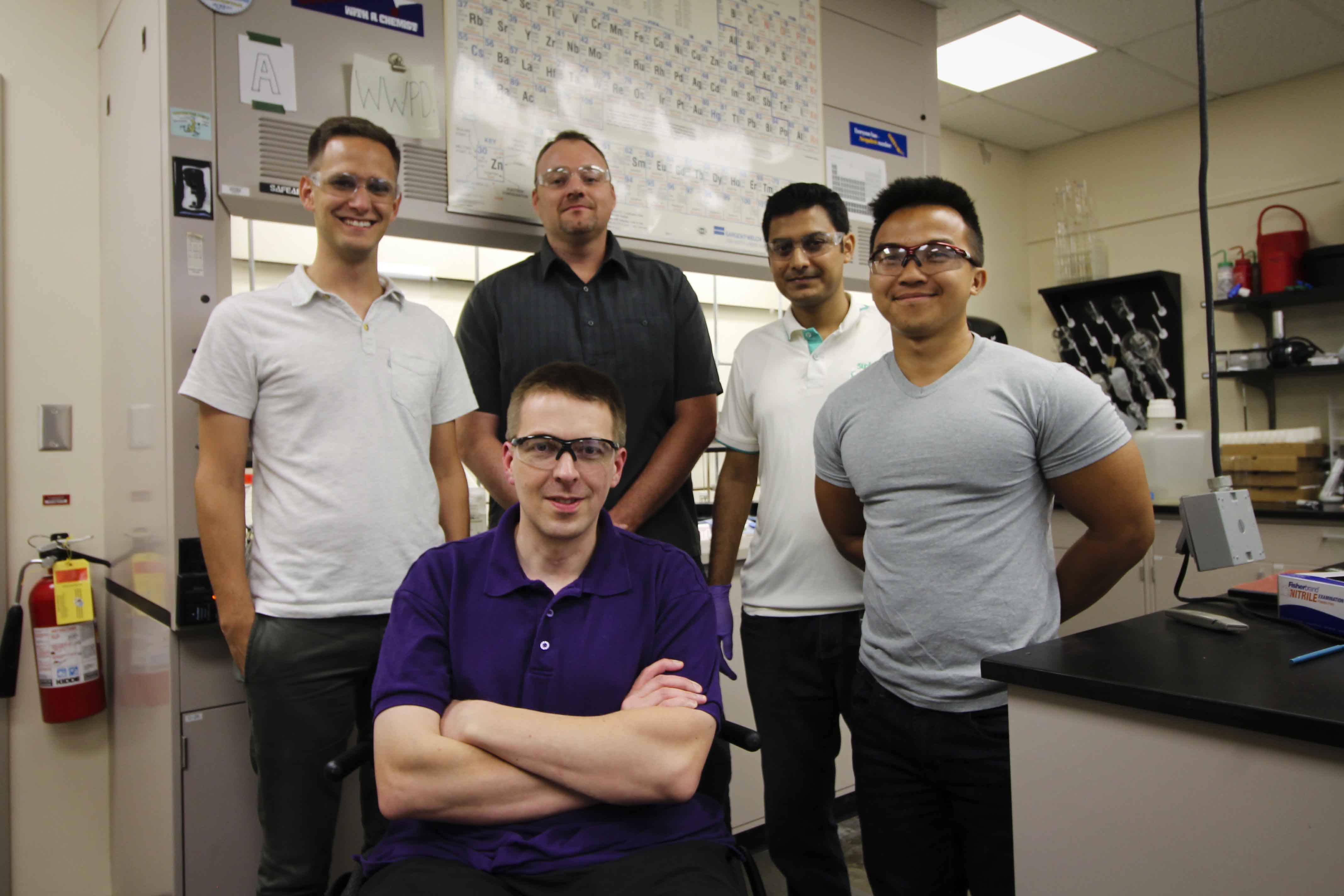 Paul Bracher, Ph.D., and team